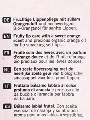 Natural lipbalm orange