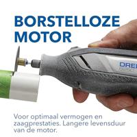 Dremel 8250-5/65 Platinum+ Box 12V F0138250JF Multifunctioneel gereedschap 12 V 2 Ah Aantal meegeleverde accus: 2 - thumbnail