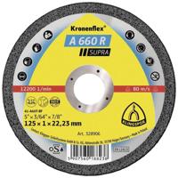 Klingspor Doorslijpschijf | D125x1mm recht | RVS | gat 22,23 mm | 25 stuks - 328906 - 328906 - thumbnail