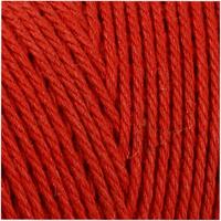 Creativ Company Macramé koord, l: 315 m, dikte 1 mm, dunne kwaliteit 12/12, rood, 220 gr/ 1 bol - thumbnail