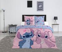 Angel and Stitch Love you to the stars Dekbedovertrek 240 x 220 cm - polykatoen - thumbnail