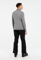 Protest Rewill 1/4 Zip Pully Heren Dark Grey Melee M - thumbnail