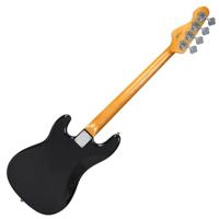 Vintage V4 Reissued Rocker Black basgitaar - thumbnail