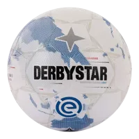 Derbystar Eredivisie Classic Light Voetbal Maat 5 2025-2026 Wit Lichtblauw Zwart - thumbnail