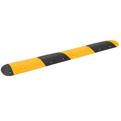 VidaXL Verkeersdrempel 226x32,5x4 cm rubber geel en zwart VidaXL Verkeersdrempel 226x32,5x4 cm rubber geel en zwart