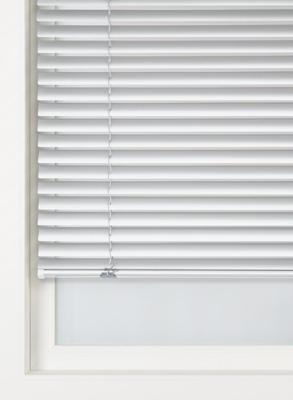 HEMA Jaloezie aluminium mat wit (wit)