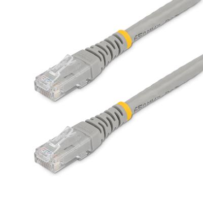 Cat6 ethernetkabel 10 ft grijs