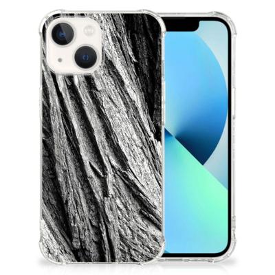 Stevig Telefoonhoesje iPhone 13 Boomschors Grijs
