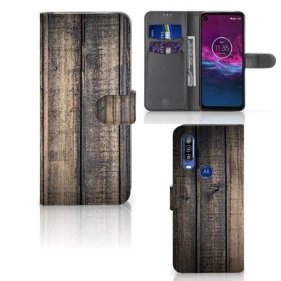 Motorola One Action | Book Style Case | Steigerhout