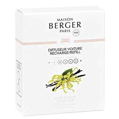 Maison Berger Paris navulling autoparfum ylang's sun 2 stuks