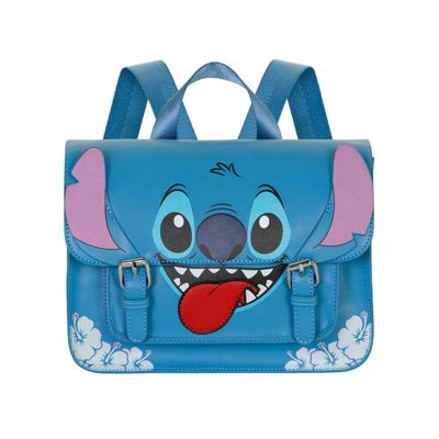 Lilo & Stitch Satchel Shoulder Bag Backpack Tongue Blue