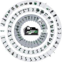 Hikoki DH1826DAW4Z Accu boor-breekhamer | SDS Plus | 18V | 3.2 J | Zonder accu en lader | In doos DH1826DAW4Z - thumbnail