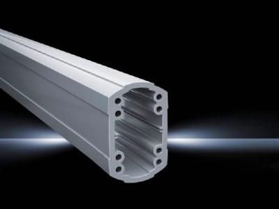 Rittal CP 6212.100 Draagprofiel Gesloten Aluminium Lichtgrijs (l x b x h) 1000 x 75 x 120 mm 1 stuk(s)