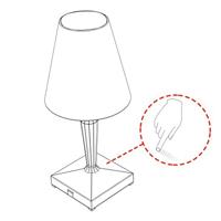 Kartell Battery Tafellamp - Goud - thumbnail