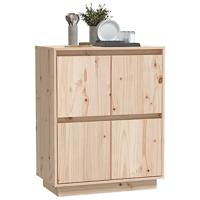 Dressoir 60x34x75 cm massief grenenhout - thumbnail