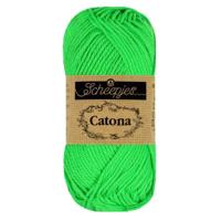 Scheepjes Catona 25g - 602 Neon Green - Haakgaren / Breigaren - thumbnail