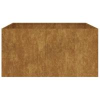 VidaXL Plantenbak 80x80x40 cm cortenstaal - thumbnail