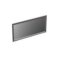 Spiegel Forzalaqua Gela 160x2x80 Cm Eiken Charcoal - thumbnail