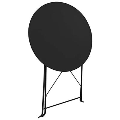 3-delige Bistroset staal zwart - thumbnail
