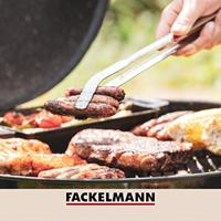 Fackelmann BBQ grilltang rvs lengte 36 cm - thumbnail