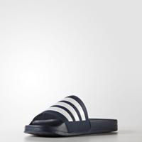 adidas Performance Adilette Shower badslippers donkerblauw/wit - thumbnail