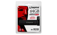 Kingston Technology DataTraveler 4000G2 with Management 64GB USB flash drive USB Type-A 3.2 Gen 1 (3.1 Gen 1) Zwart - thumbnail