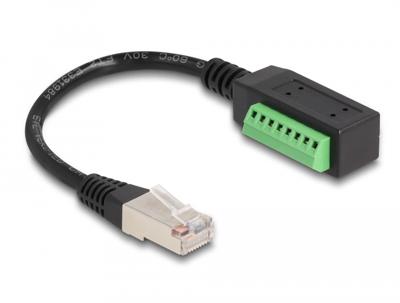 Adapter RJ45 naar klemmenblok