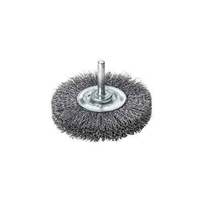 Lessmann Ronde borstel | d. 80 mm schacht 6 mm draaddikte 0,3 mm | staal 19 mm 15.000 omw/min | Max. toerental 15000 min-¹ | 1 stuk - 418163 418163 Lessmann Ronde borstel | d. 80 mm schacht 6 mm draaddikte 0,3 mm | staal 19 mm 15.000 omw/min | Max. toerental 15000 min-¹ | 1 stuk - 418163 418163