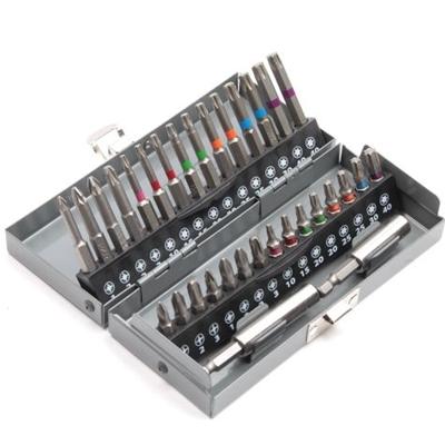 DynaPlus Schroeven Bitset PROF 32-delig kleurgecodeerd DynaPlus Schroeven Bitset PROF 32-delig kleurgecodeerd