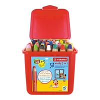 Kleurpotlood stabilo 882 woody 3 in 1 38st ass - thumbnail