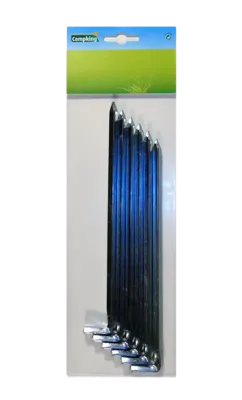 Umefa Grondpen vierkant 20 cm -6 mm 6st