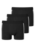 3-pack heren boxershort 95/5 - Stripe - Gestreept heren ondergoed - Blauw - Zwart - Combi - thumbnail