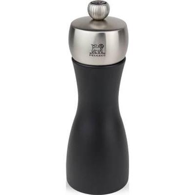 Peugeot Fidji pepermolen 15 cm - mat zwart - beukenhout