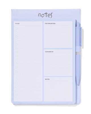 HEMA Dagplanner (blauw)