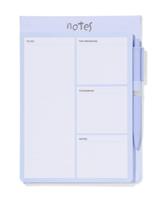 HEMA Dagplanner (blauw) - thumbnail