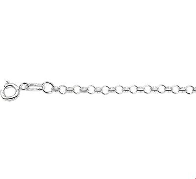 TFT Zilveren Ketting Jasseron 2,5 mm x 90 cm