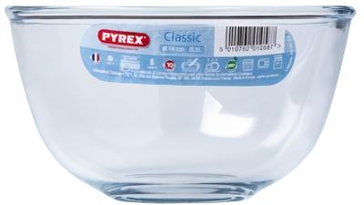 Pyrex mengkom 0.5 ltr. glas