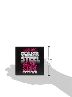 Ernie Ball Stainless Steel Super Slinky 2248