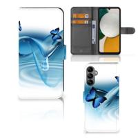 Samsung Galaxy A34 | Telefoonhoesje | Met pasjeshouder | Vlinders - thumbnail