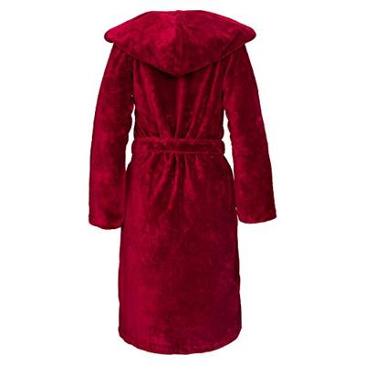 Vossen Vossen dames badjas Palermo burgundy XL