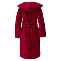 Vossen Vossen dames badjas Palermo burgundy S - thumbnail