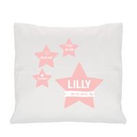 Geboortekussen bedrukken - Wit - thumbnail