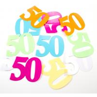 Mega strooi confetti 50 jaar 36 stuks - Confetti - thumbnail