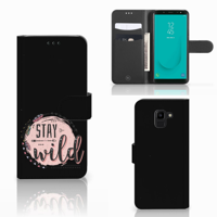 Samsung Galaxy J6 2018 Leuk Hoesje Boho Stay Wild - thumbnail