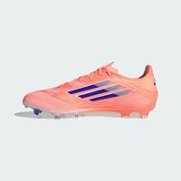 adidas F50 League Gras / Kunstgras Voetbalschoenen (MG) Oranje Blauw Wit - thumbnail