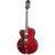 Epiphone Original Collection Broadway LH Wine Red linkshandige semi-akoestische gitaar met premium gigbag - thumbnail