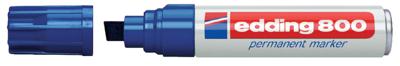 Edding 800 permanent marker 4-12mm schuin blauw