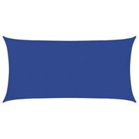VidaXL Zonnezeil 160 g/m² rechthoekig 4x7 m hdpe blauw - thumbnail