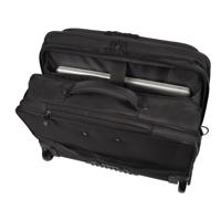 Juscha JU-46215 Laptoptrolley RPET Zwart 38x45x23cm Materiaal: Gerecycled PET - thumbnail