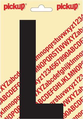 Plakletter Nobel Sticker letter L zwart Pickup - Pickup Plakletter Nobel Sticker letter L zwart Pickup - Pickup